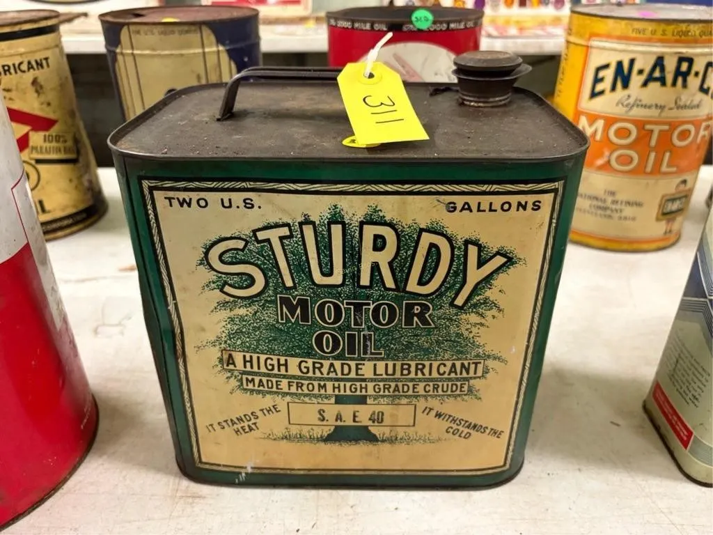 Sturdy Motor Oil Can