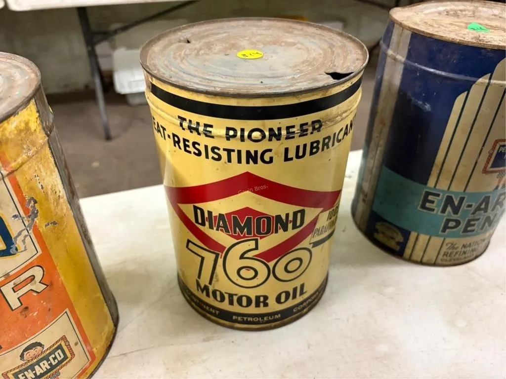 Diamond 760 Motor Oil Can