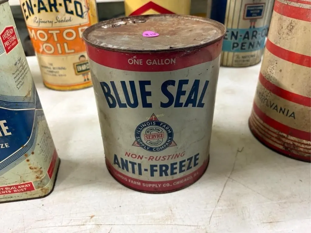 Blue Seal Anti-Freeze Can