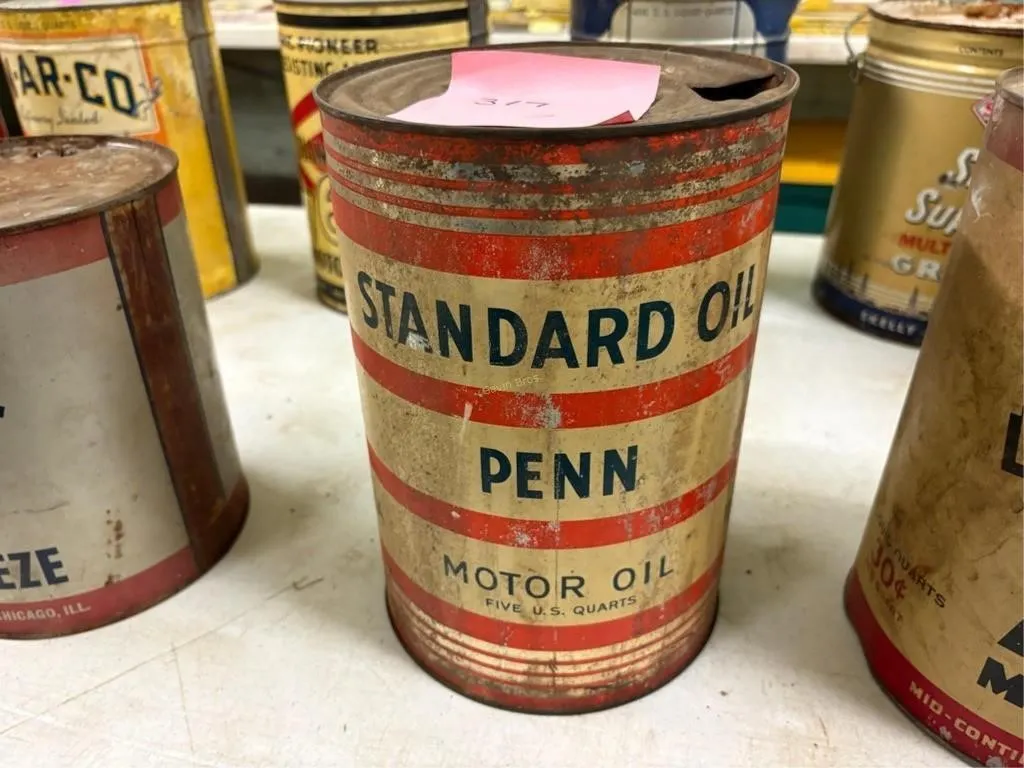 Standard Oil Penn Motor Oil Can