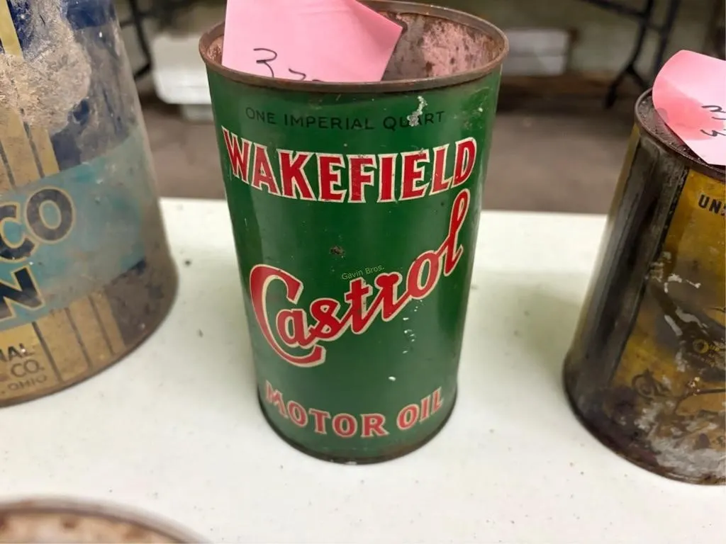 Wakefield Castrol Oil Can