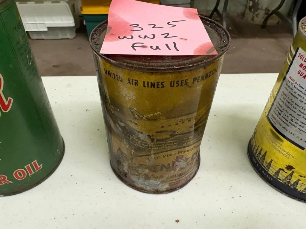 Pennz Oil Can