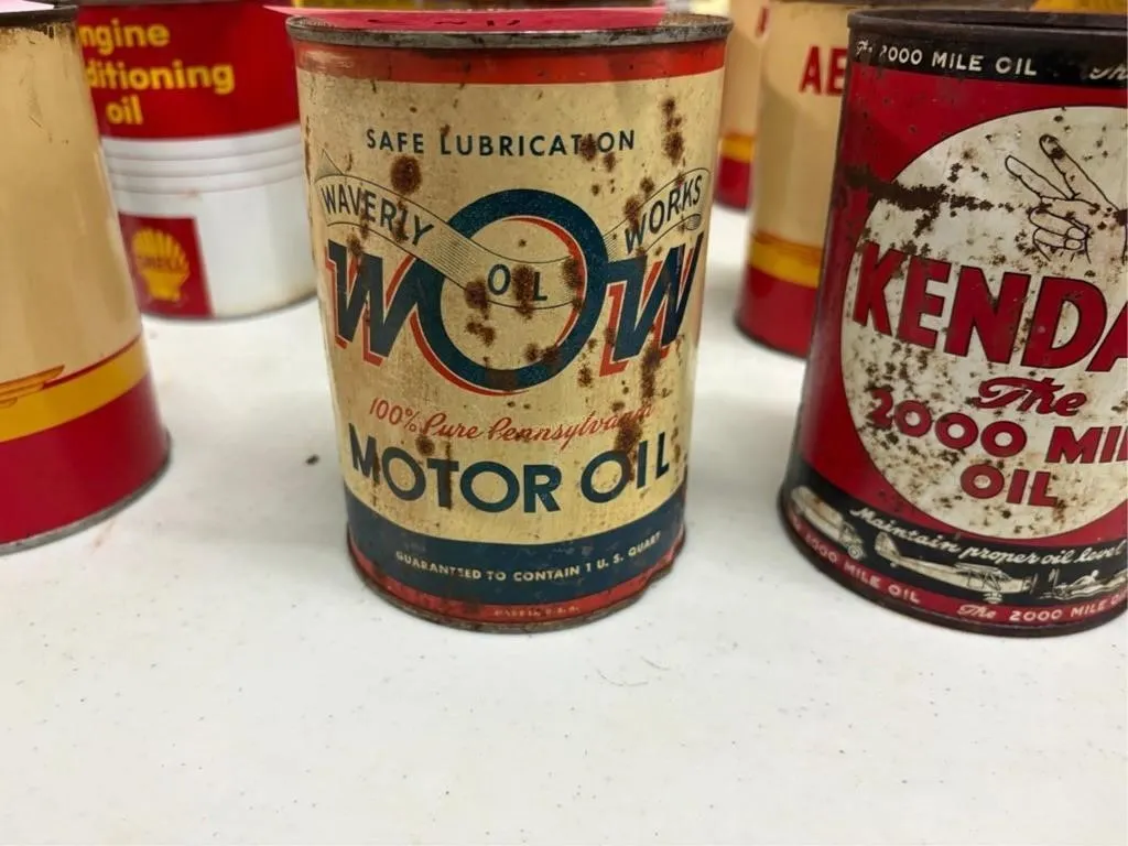 Waverly Oil Works Motor Oil Can