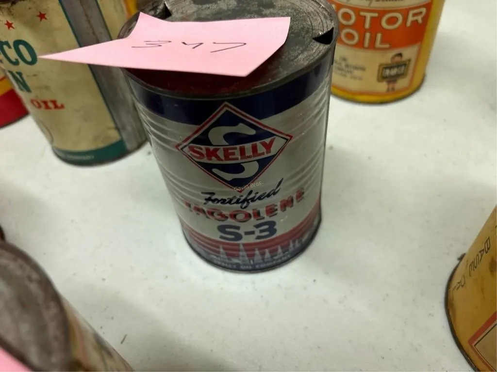 Skelly Tagolene S-3 Motor Oil Can