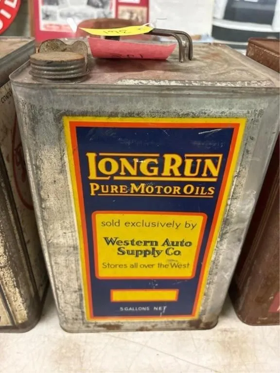 Long Run Motor Oil 5gal Can
