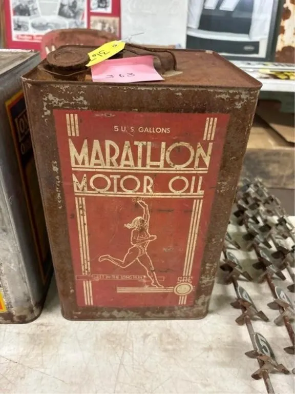 Marathon Motor Oil 5gal Can