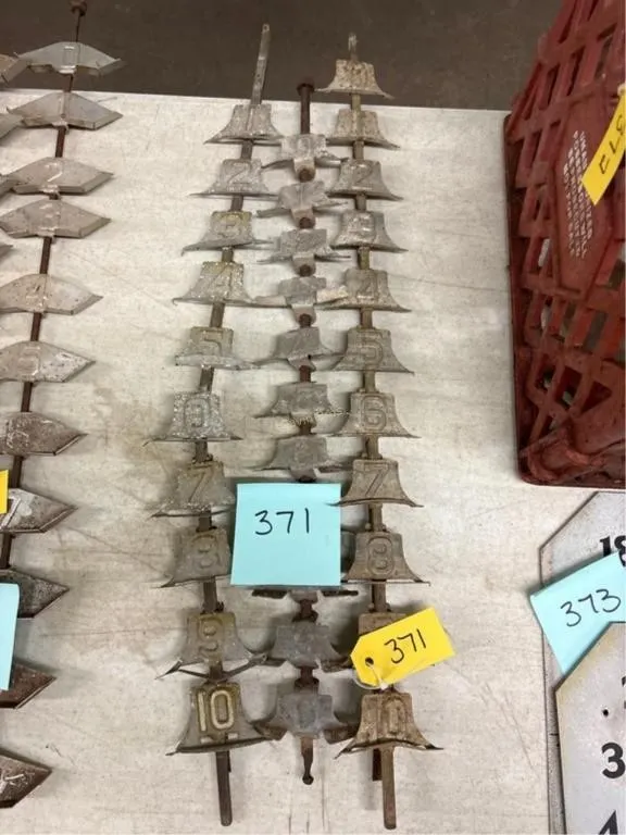 Vintage Gas Markers