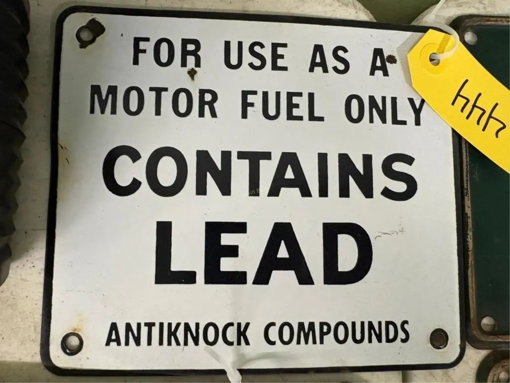 Motor Fuel Only Sign