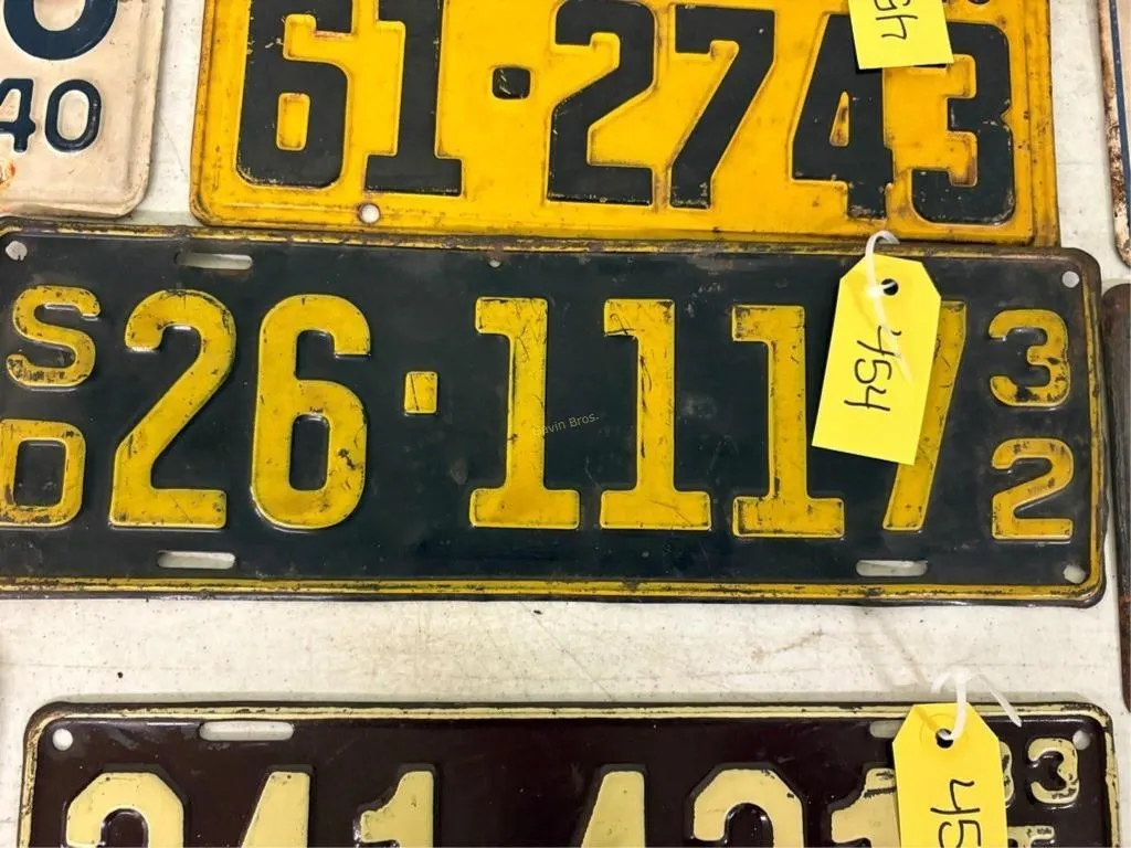 SD - 32 License Plate