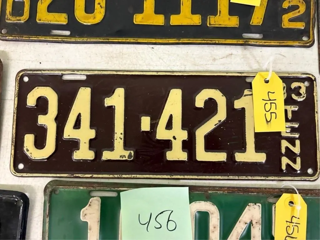 Tenn - 33 License Plate