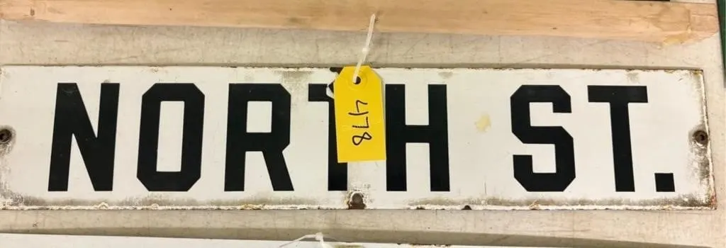 North St Street Sign