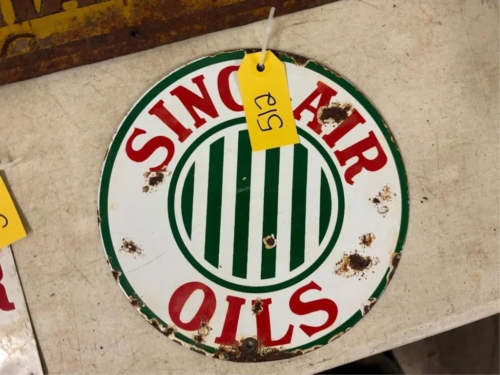Sinclair Oils Sign