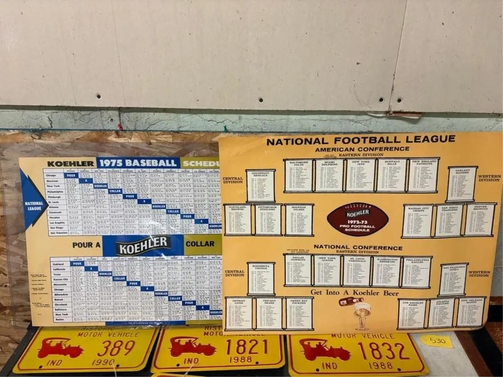 Koehler Baseball & Football Schedules