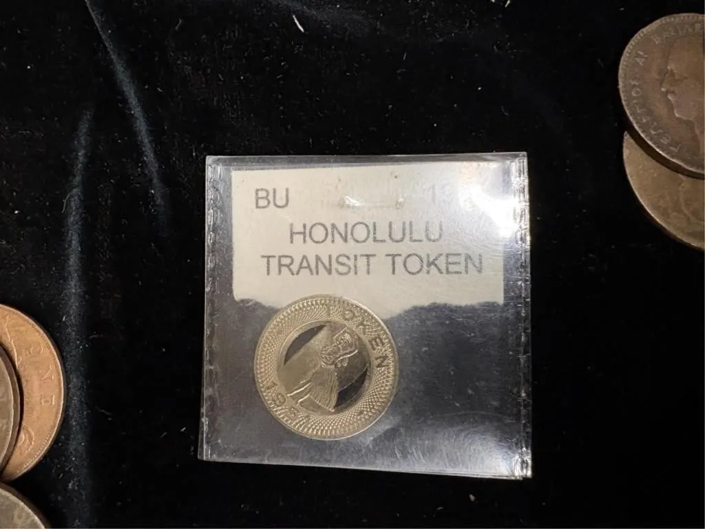 1951 Honolulu Transit Token