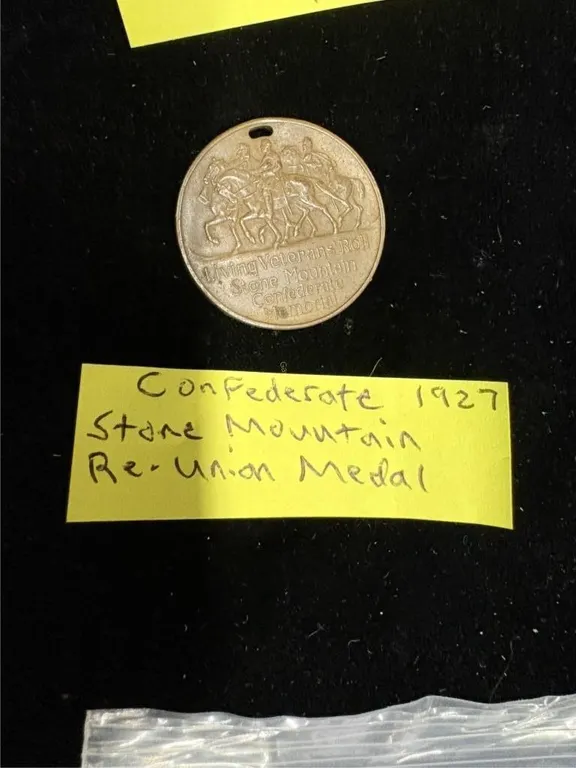 1927 Confederate Stone Mountain Reunion Medal