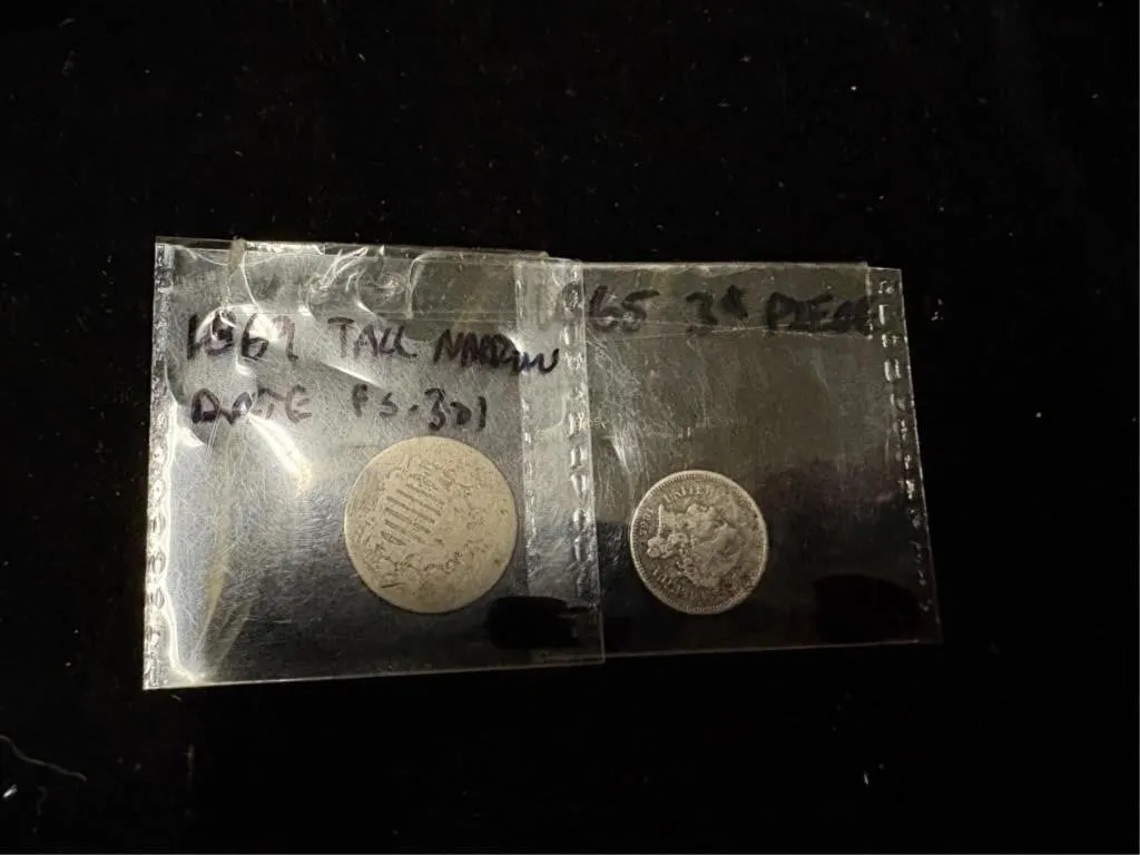 3c Nickel & Shield Nickel