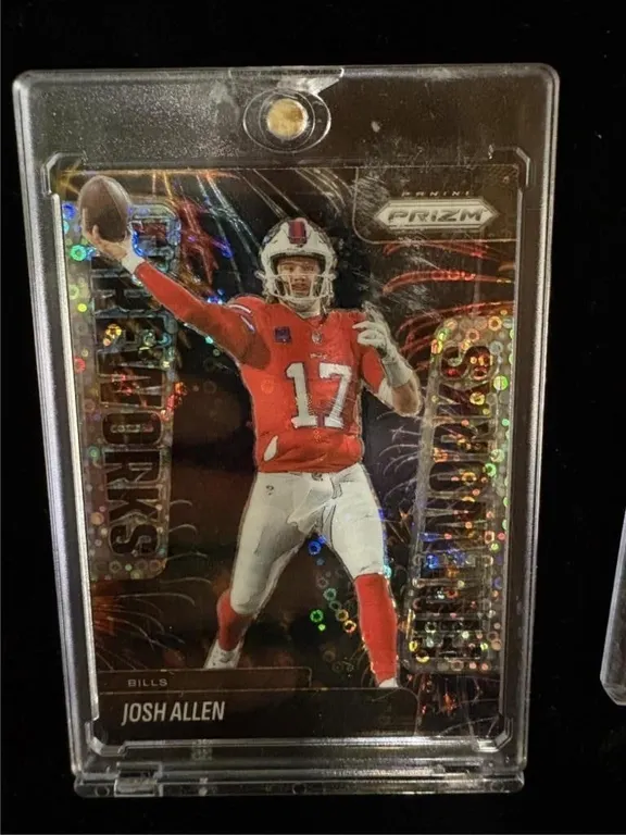 Josh Allen Fireworks Card