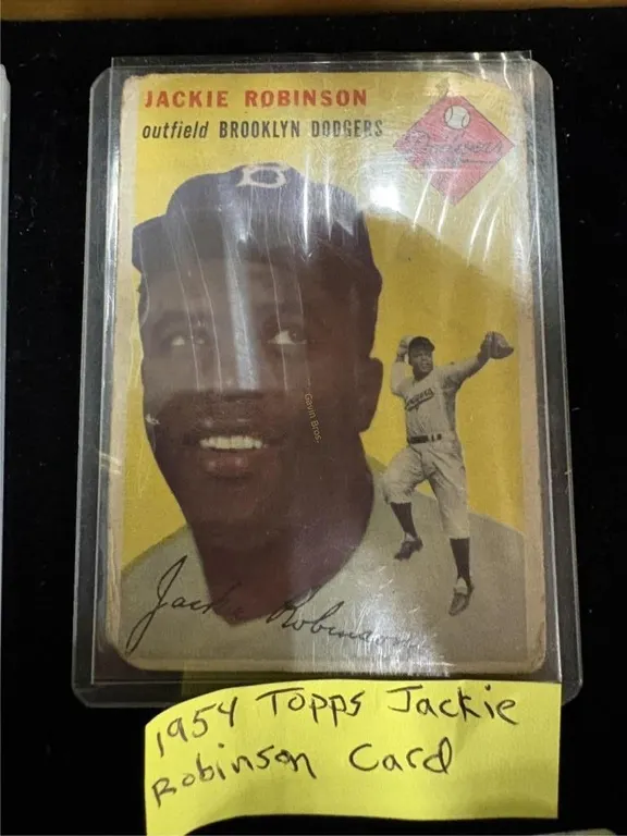1954 Topps Jackie Robinson Card