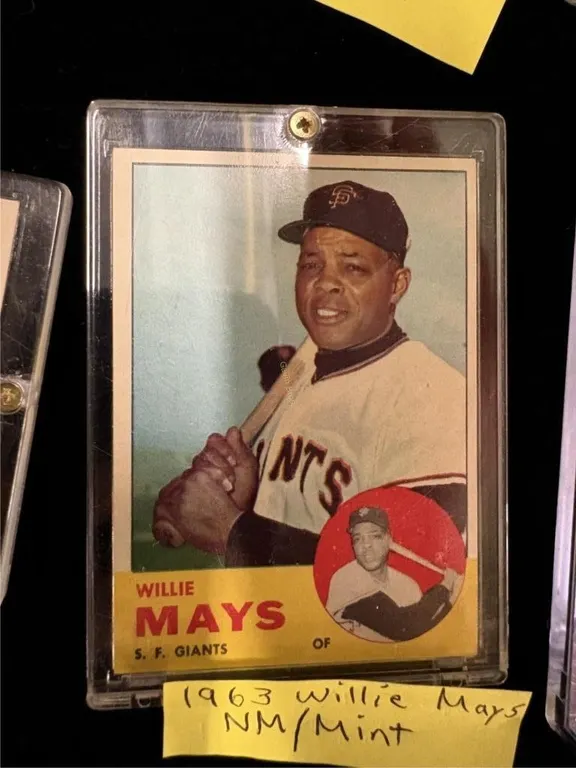 1963 Willie Mays Baseball Card