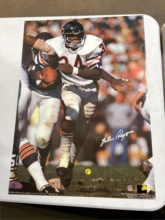 Walter Payton Rookie Poster