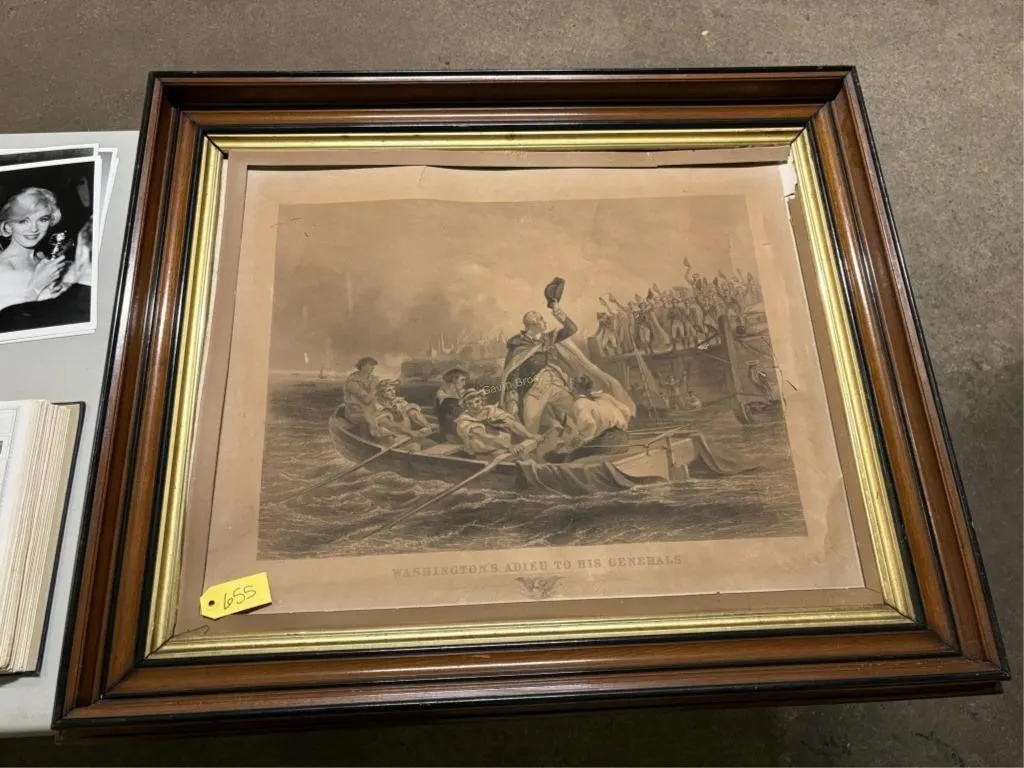 Washington's Adieu to his Generals Picture