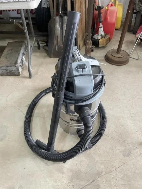 Maximum Stainless Steel Wet/Dry Vacuum