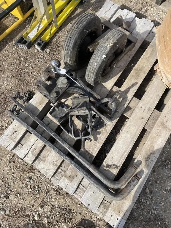 Reese Hitch W/ Stabilizers & Building Mover Dolly