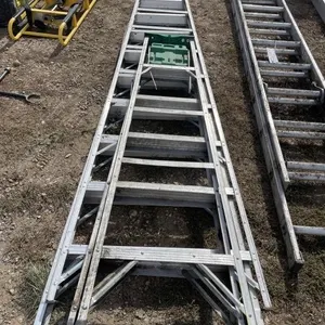 2 Aluminum Step Ladders - 6' & 12'