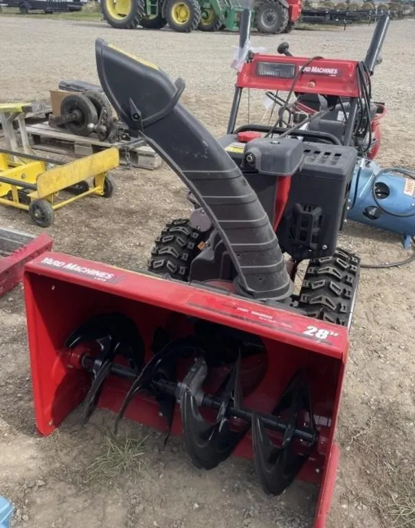 NEW - Yard Machines 28" Elec Start Snow Blower