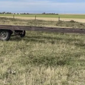 28' Double Axle Trailer Frame Shop Built