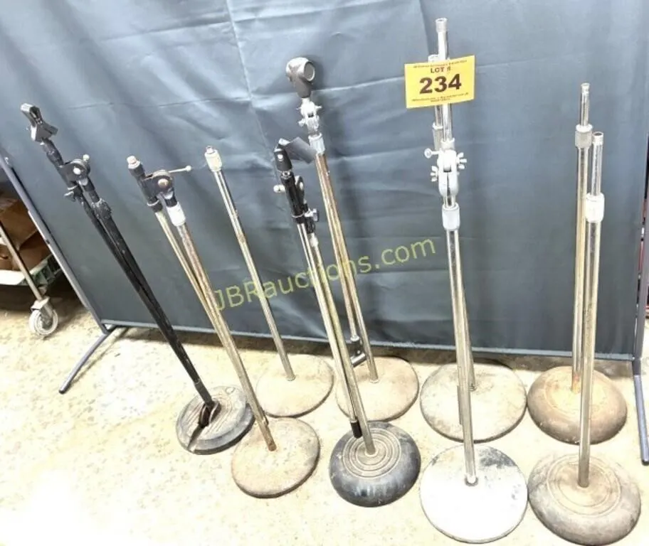 ASST MIC STANDS VINTAGE