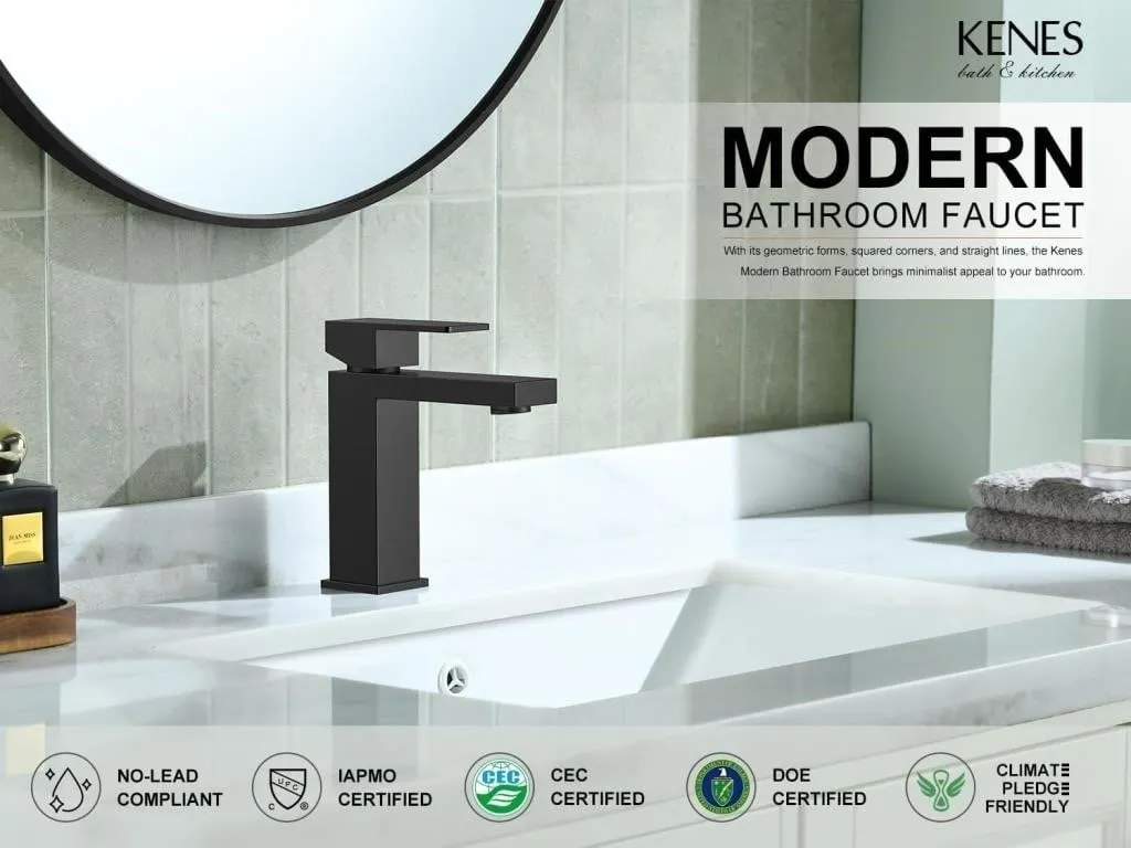 Bathroom sink faucets