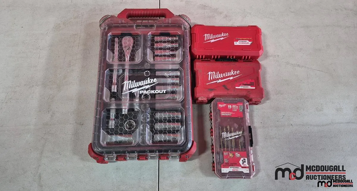 Milwaukee Socket, Drill Bit & Driver Bit Bundle
UNRESERVED