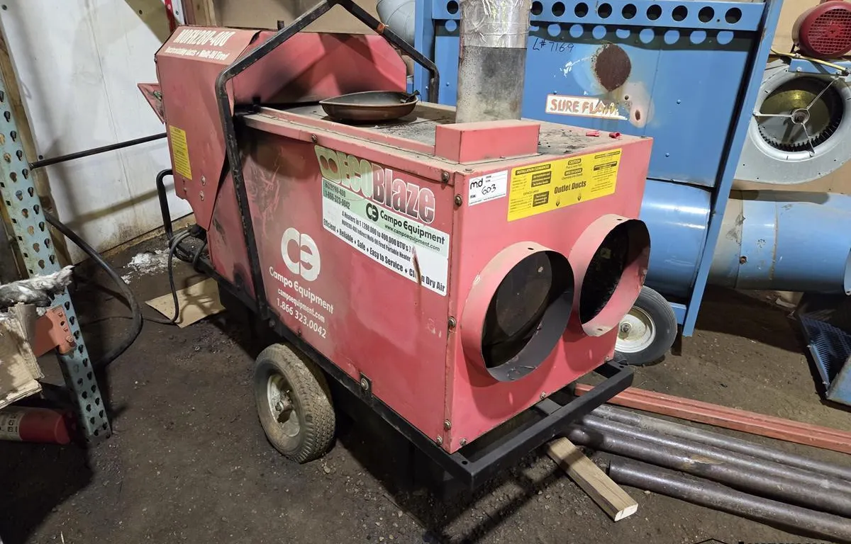 Campo EcoBlaze MOFH280-400 Portable Heater
UNRESERVED