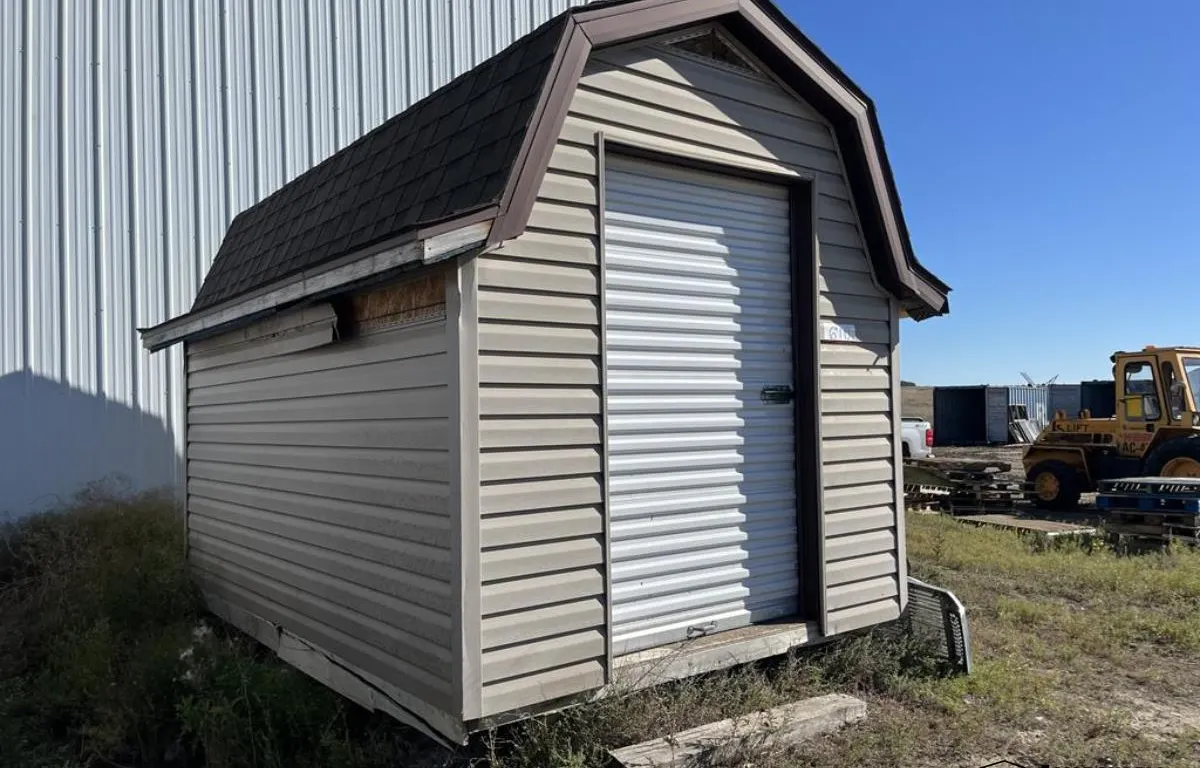 8' x 12' Gambrel Roof Storage Shed
UNRESERVED