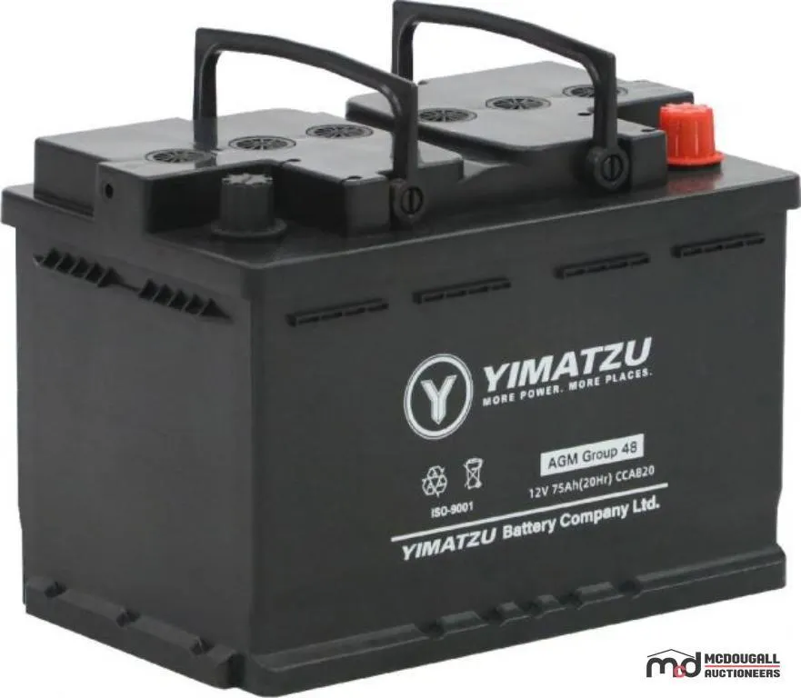 Yimatzu AGM Group 48 Automotive Battery
UNRESERVED