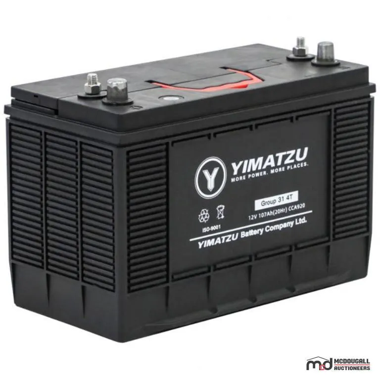 Yimatzu Group 31 4T Automotive Battery
UNRESERVED