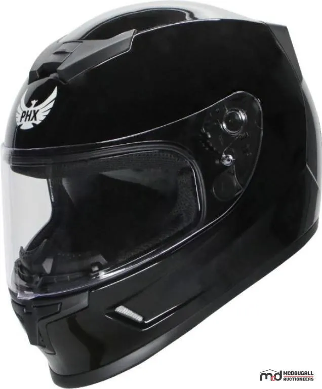 PHX Cyclone Full-Face Helmet, Pure Gloss Black, Size L
UNRESERVED