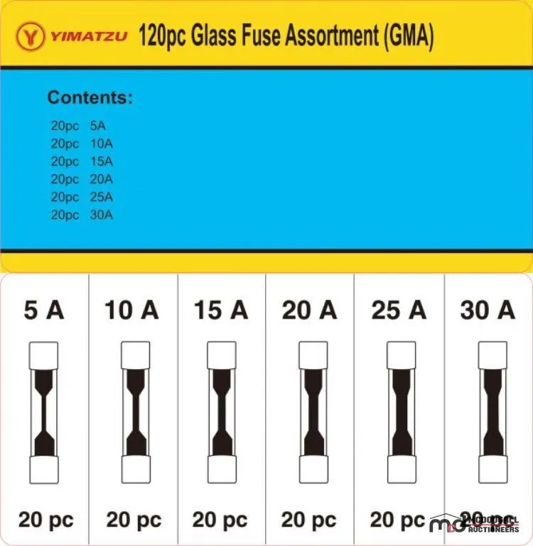 Yimatzu 120-Piece Glass Fuse Assortment
UNRESERVED