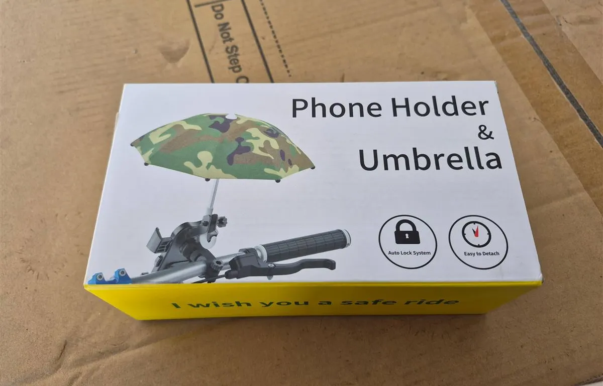 Bicycle Phone Holder with Umbrella
UNRESERVED