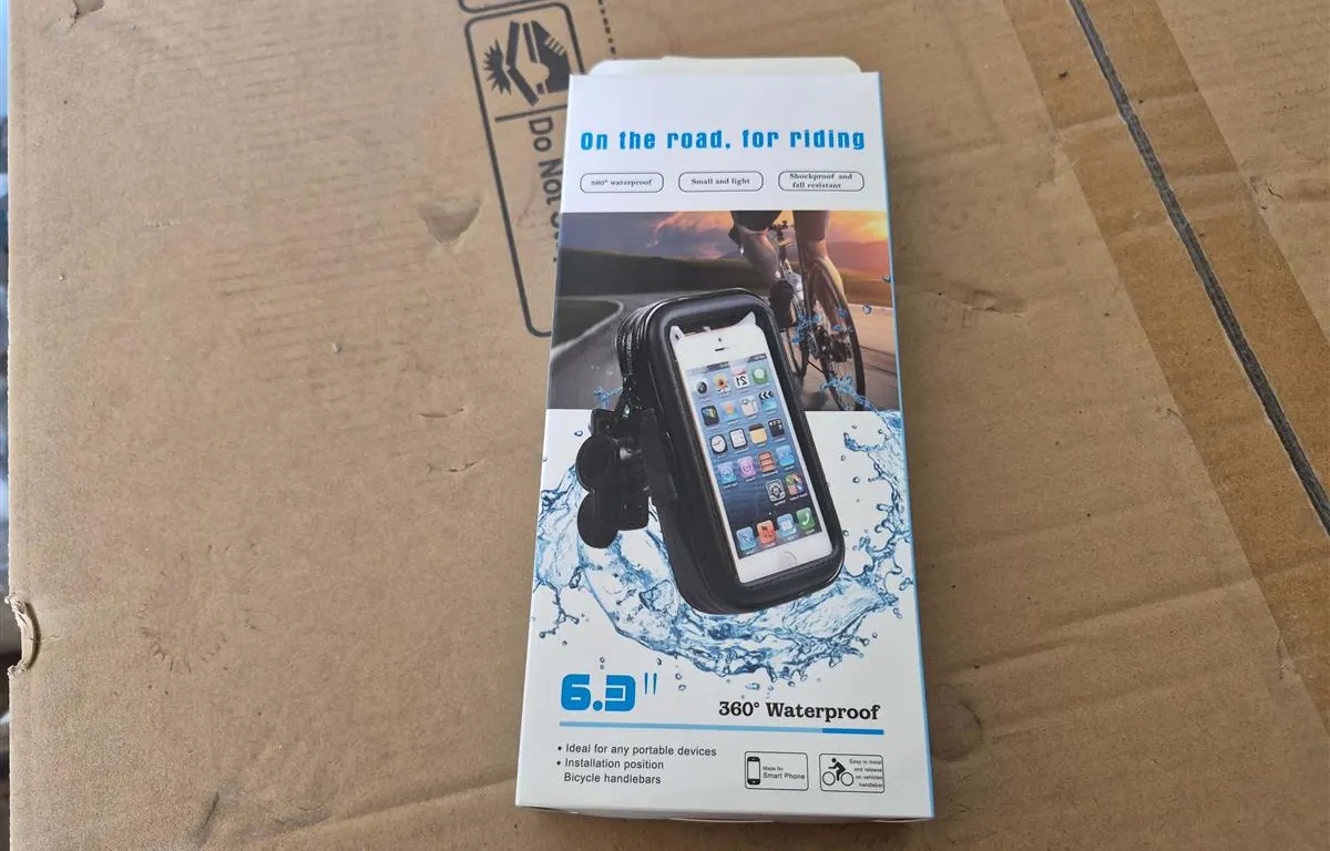 Weather Resistant Bicycle Smartphone Mount
UNRESERVED