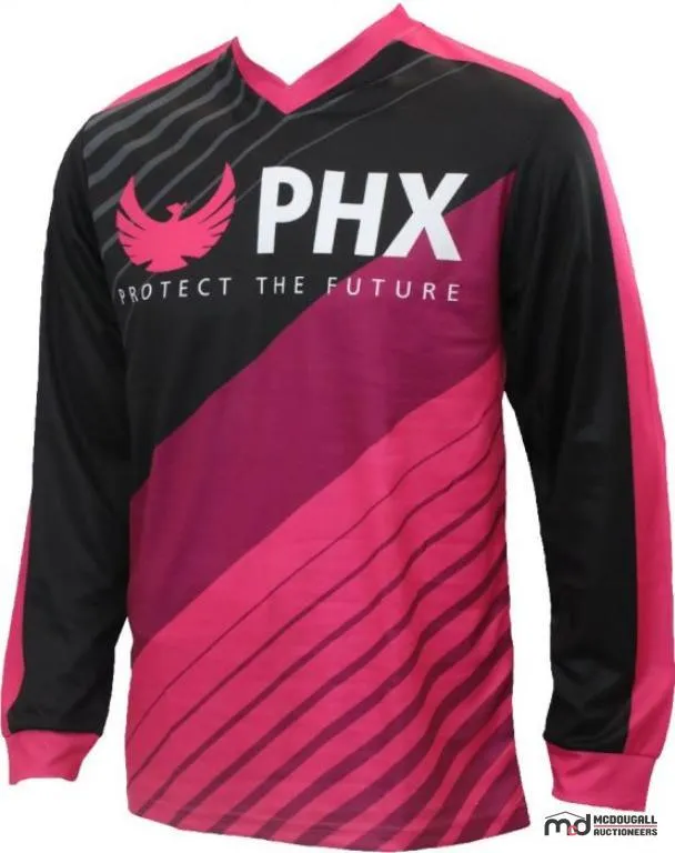 PHX Pink and Black Long Sleeve Jersey, Size M
UNRESERVED