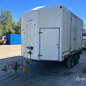 2009 JL Leclerc 13 ft T/A Enclosed Trailer