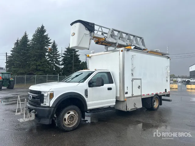 2020 RH RH41-LP 37 ft on 2019 Ford F-550 XL 4x4 Van Mounted Aerial Lift