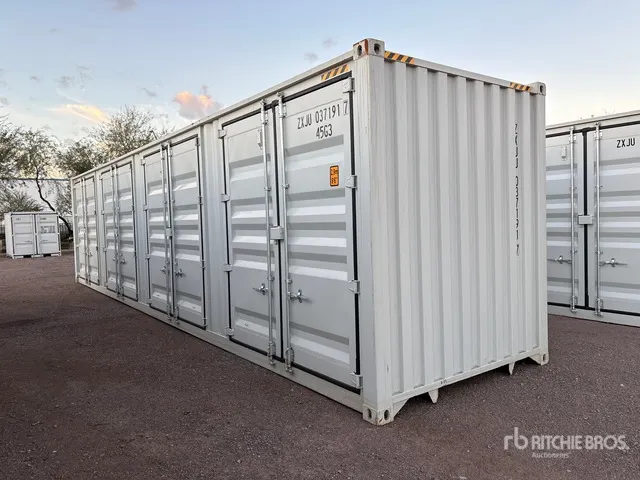 2026 40 ft High Cube Multi-Door Storage Container