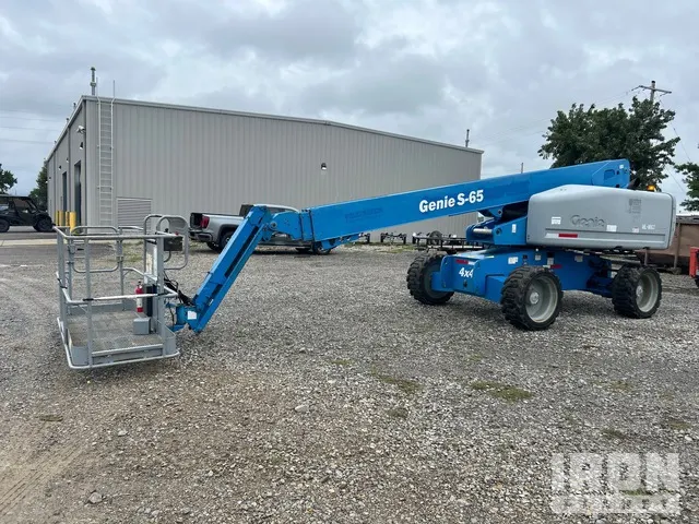 2012 Genie S-65 4WD Diesel Telescopic Boom Lift