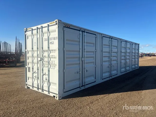 2026 40 ft High Cube Multi-Door Storage Container