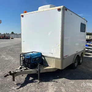 2002 Brindle 18 ft S/A Fiber Enclosed Trailer