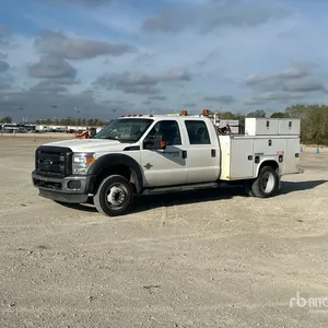 2015 Ford F-550 4x2 Crew Cab Utility Truck (Inoperable)