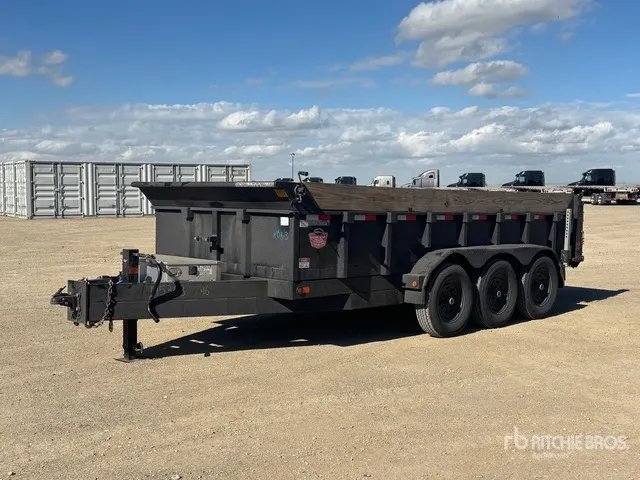 2024 Canada Trailers DT8316-21KTR 16 ft Tri/A Dump Utility Trailer